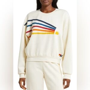 Aviator Nation Daydream Relaxed Crewneck Sweatshirt